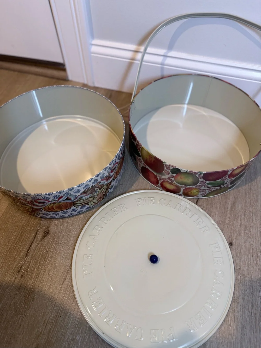 John Derian for Target Two-Tier Tin Pie Carrier limited-edition
